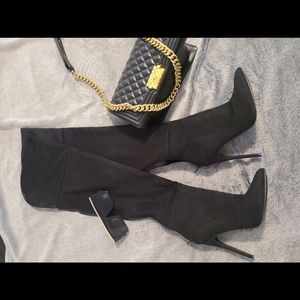 Black Fashion Nova Boots